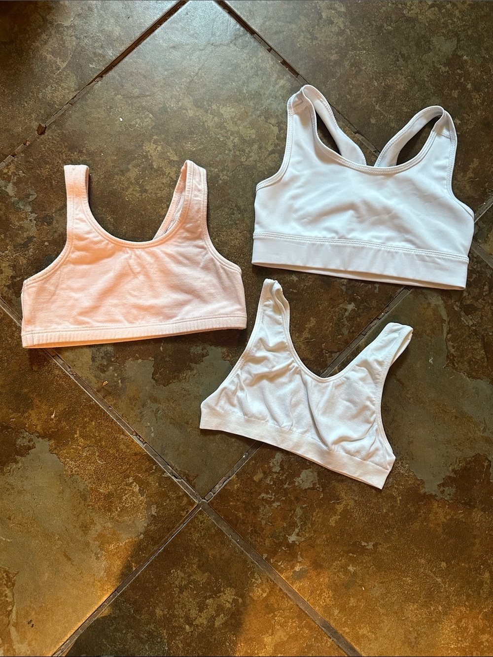 Girl’s Sports Bra Trio